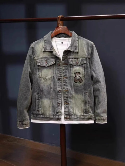 Classic Denim Long Sleeve Jacket