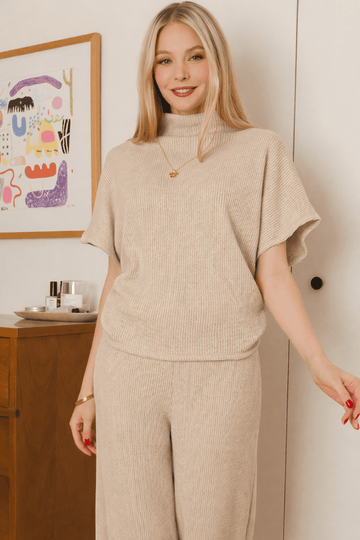 Ensemble pull Zenana à col montant et pantalon long