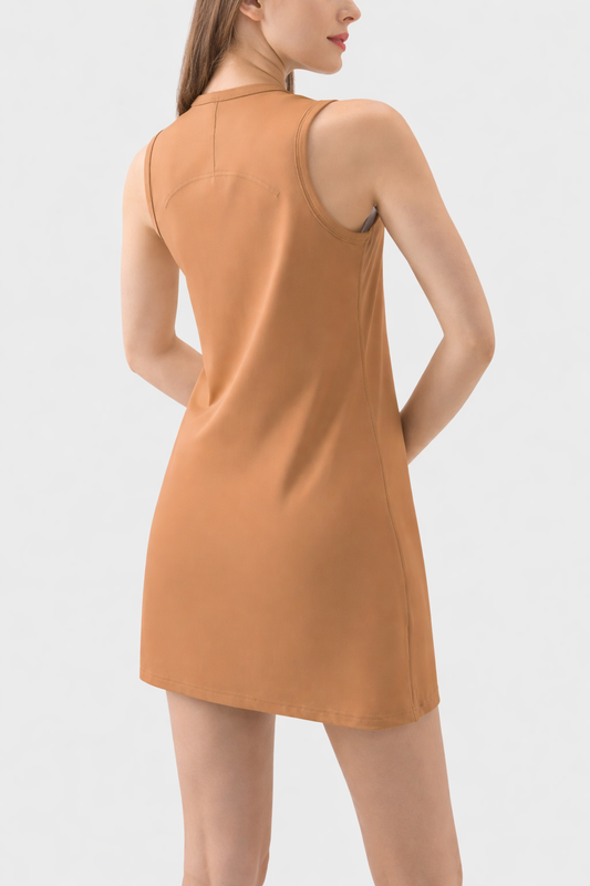 Millennia Round Neck Sleeveless Active Dress