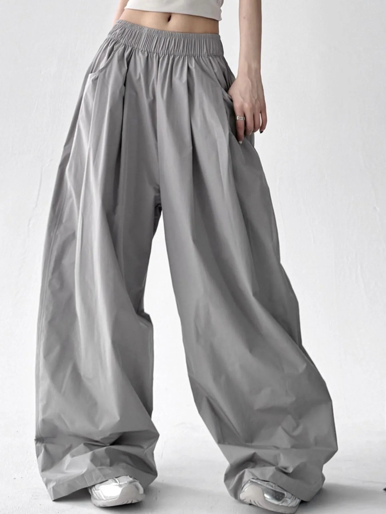 Oversized Wide Leg Pants